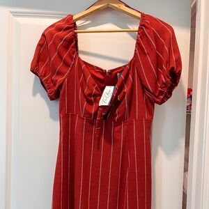 JOA striped dress